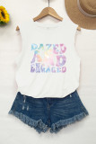 Dazed and Engaged Print Tank Top