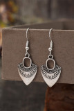 Triangle Shield Shape Earrings 