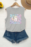 Dazed and Engaged Print Tank Top