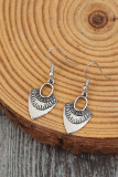 Triangle Shield Shape Earrings 