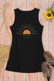 Sunshine Print Tank Dress