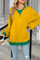 Colorblock Pullover Sweatshirt