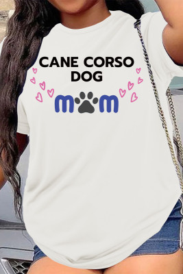 Cane Corso Dog Print Graphic Top