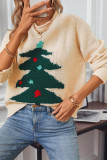 Christmas Tree Design Knitting Sweater