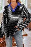 Stripes Long Sleeves Sweatshirt 