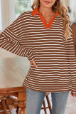 Stripes Long Sleeves Sweatshirt 