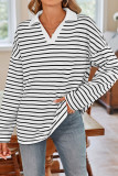 Stripes Long Sleeves Sweatshirt 