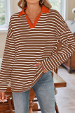 Stripes Long Sleeves Sweatshirt 