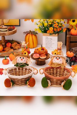 Thanksgiving Home Decor Candy Basket 