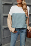 Colorblock Long Sleeves Top 