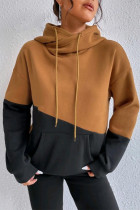 Colorblock Hoodie Sweatshirt 