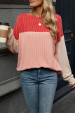 Colorblock Long Sleeves Top 