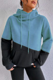 Colorblock Hoodie Sweatshirt 