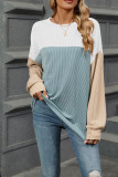 Colorblock Long Sleeves Top 