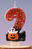 Halloween Number Candles 