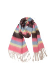 Colorblock Tassel Scarf 