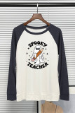 Spooky Teacher Long Sleeves Top