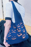 Halloween Knitting Woven Bag 