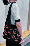 Halloween Knitting Woven Bag 