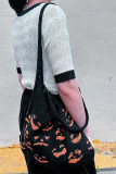 Halloween Knitting Woven Bag 