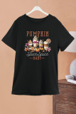 Pumpkin Spice Print Graphic Top