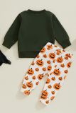 Halloween Ghost Pumpkin Kids 2PCS Set 