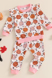 Halloween Pumpkin Kids 2PCS Set 