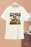 Just Waiting for Halloween Print Graphic Top