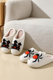 Halloween Design Home Wear Fleece Slipper