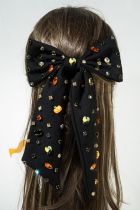 Halloween Bowknot Hair Clip 