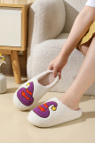 Halloween Design Home Wear Fleece Slipper