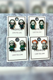 Halloween Scarry Movie Character Earrings