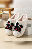 Halloween Design Home Wear Fleece Slipper