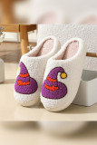 Halloween Design Home Wear Fleece Slipper