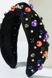 Halloween Rhinestone Hair Clips 