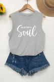 Soul Beautiful Print Tank Top