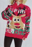 Christmas Reindeer Knitting Sweater 