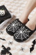 Halloween Spider Web Fleece Slipper 