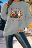 Christmas Chicken Graphic Sweatshirt