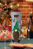 Christmas Gnome Wine Bottle Bag 