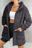 Front Open Fleece Coat 