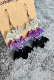 Halloween Bat Acrylic Earrings 