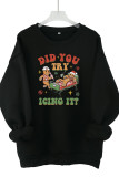 Funny Cookies Xmas Graphic Sweatshirt