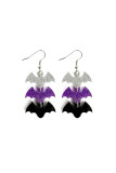 Halloween Bat Acrylic Earrings 