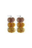 Maple Pumpkin Earrings 