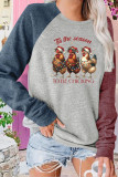 Christmas Chicken Long Sleeves Top