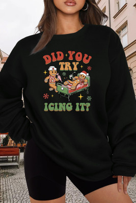 Funny Cookies Xmas Graphic Sweatshirt