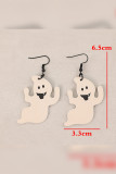 Halloween Ghost Leather Earrings