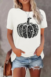 Fall Autumn Pumpkin Print Graphic Top