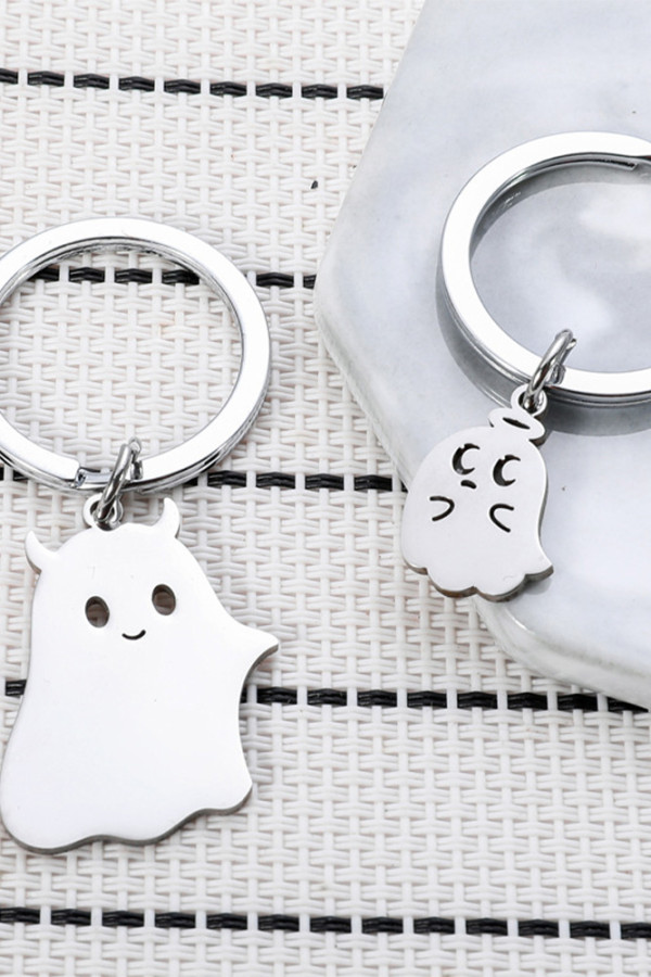 Copy Halloween Ghost Alloy Keychain